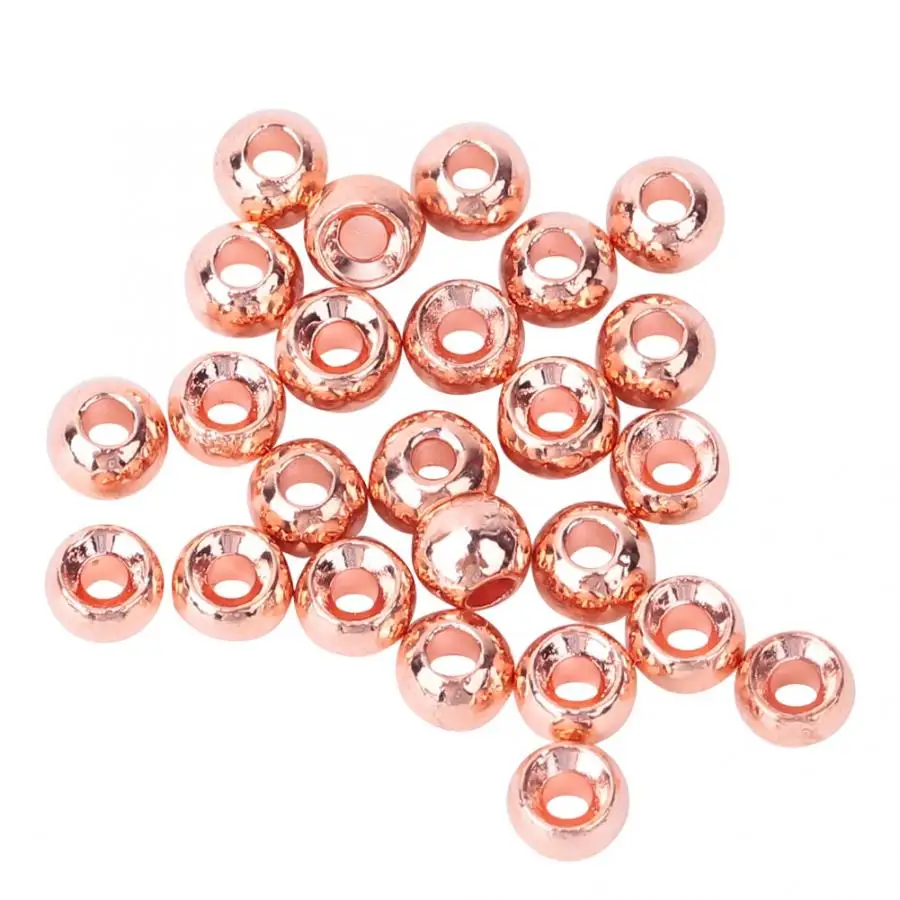 Вольфрамовые бусины для завязывания нахлыстом 25 шт. шарики Nymph материалы