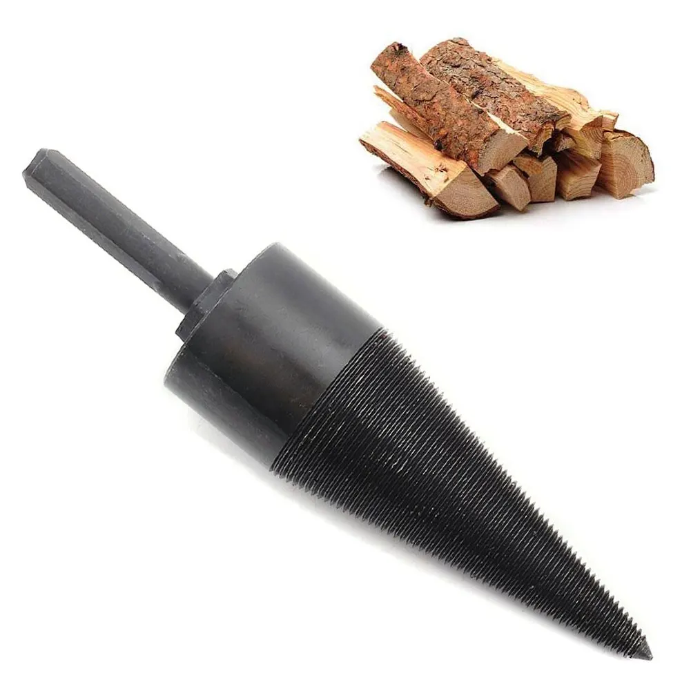 

Wood Splitting Firewood Splitter Machine Drill Wood Cone Reamer Punch Driver Step Drill Bit Split Woodworking Drilling Tools