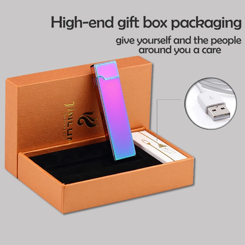 Зажигалка для сигарет сенсорный экран зажигалка компактный смарт-датчик usb