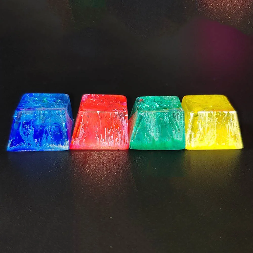 Колпачки для клавиш с подсветкой из смолы на заказ механической клавиатуры Cherry Mx