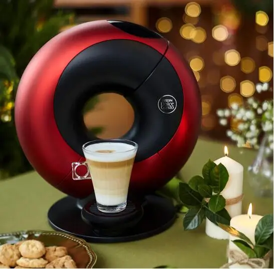 Nestle Nescafe dolcee Gusto 6 чашек Капсульная кофемашина полностью автоматическая Бытовая умная сенсорная молочная пена эспрессо Затмение