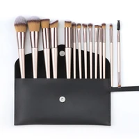 free shipping 14 piece dry powder brush makeup brushes set 2021 eye shadow loose powder concealer brush a full set beauty tools