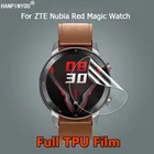 10 шт. для смарт-часов ZTE Nubia Red Magic, Ультрапрозрачная мягкая восстанавливаемая Гидрогелевая пленка из ТПУ, защита экрана, не закаленное стекло