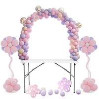 large balloon arch set column stand base frame kit birthday wedding party decor