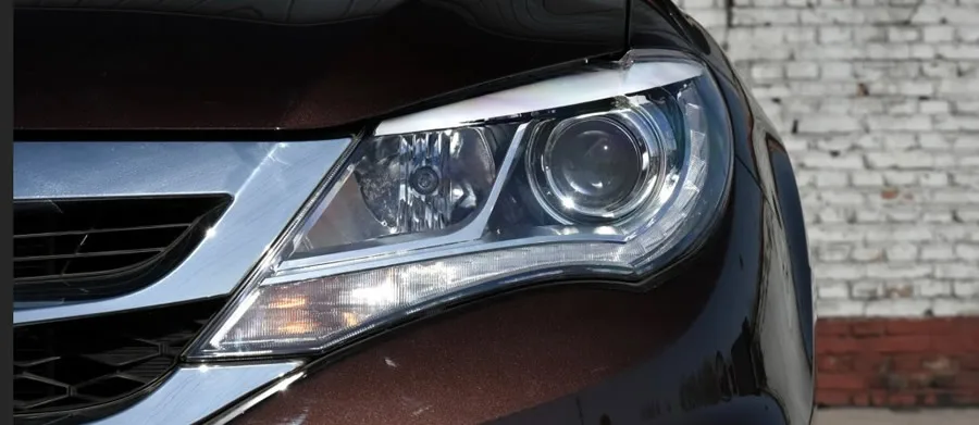 Front Headlamps Cover Lens Transparent Lampshades Lamp Shell Masks Glass For BYD S7 2015 2016 2017 | Автомобили и мотоциклы