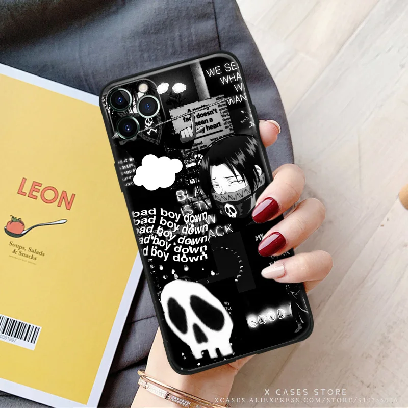 Мягкий силиконовый чехол для телефона из ТПУ с аниме Feitan HxH IPhone Se 6s 7 8 14 Plus X Xr Xs 11 12 13