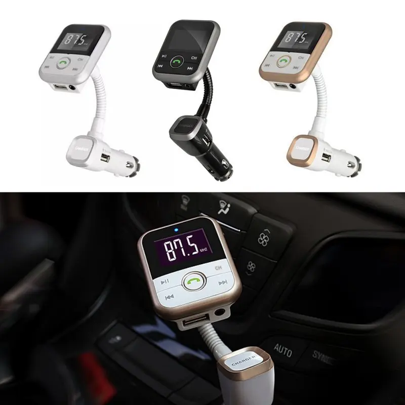 Комплект громкой связи Bluetooth BT67 автомобильный адаптер для зарядки с