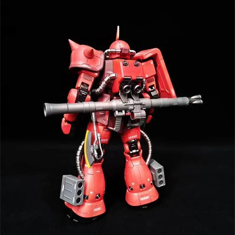 Металлический солдат MS 02 MB MG 1/100 Zaku Char Red Gundam модель DM023|Игровые фигурки и