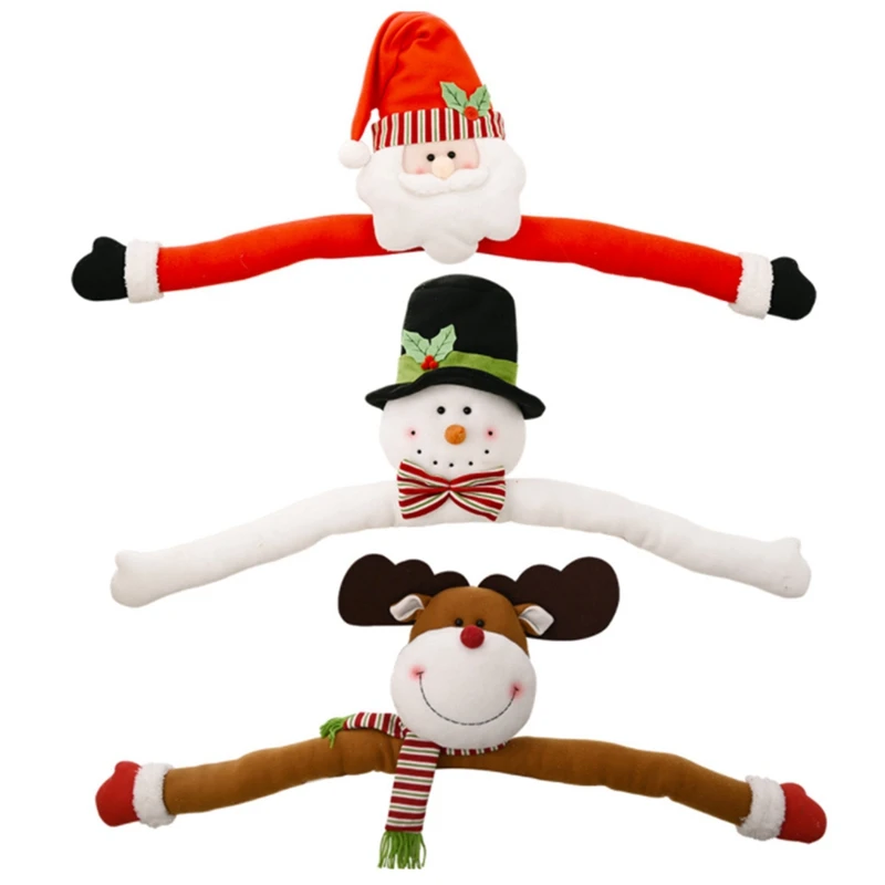 

Christmas Decorations Christmas Tree Hug Tree Top Cartoon Christmas Tree Top Decoration Old Man Hug Tree