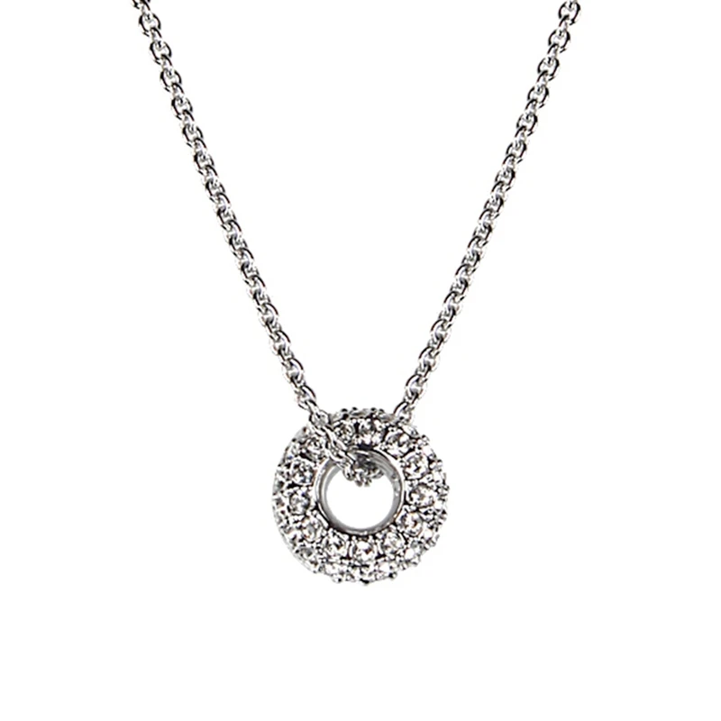 Swarovski знаковые с покрытием кулон в виде лебедя 5204134/5204133/5279421/5272364/5347329/5194826/5215038 - Окраска металла: Silver 5368042