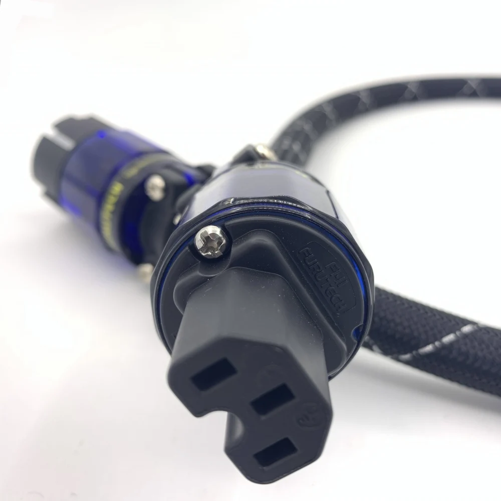 HIFI Furutech Alpha PS 950 3TS20 single crystal coppe Schuko power cable FI e11 n1 (R) 11 (R)|Кабели VGA| |
