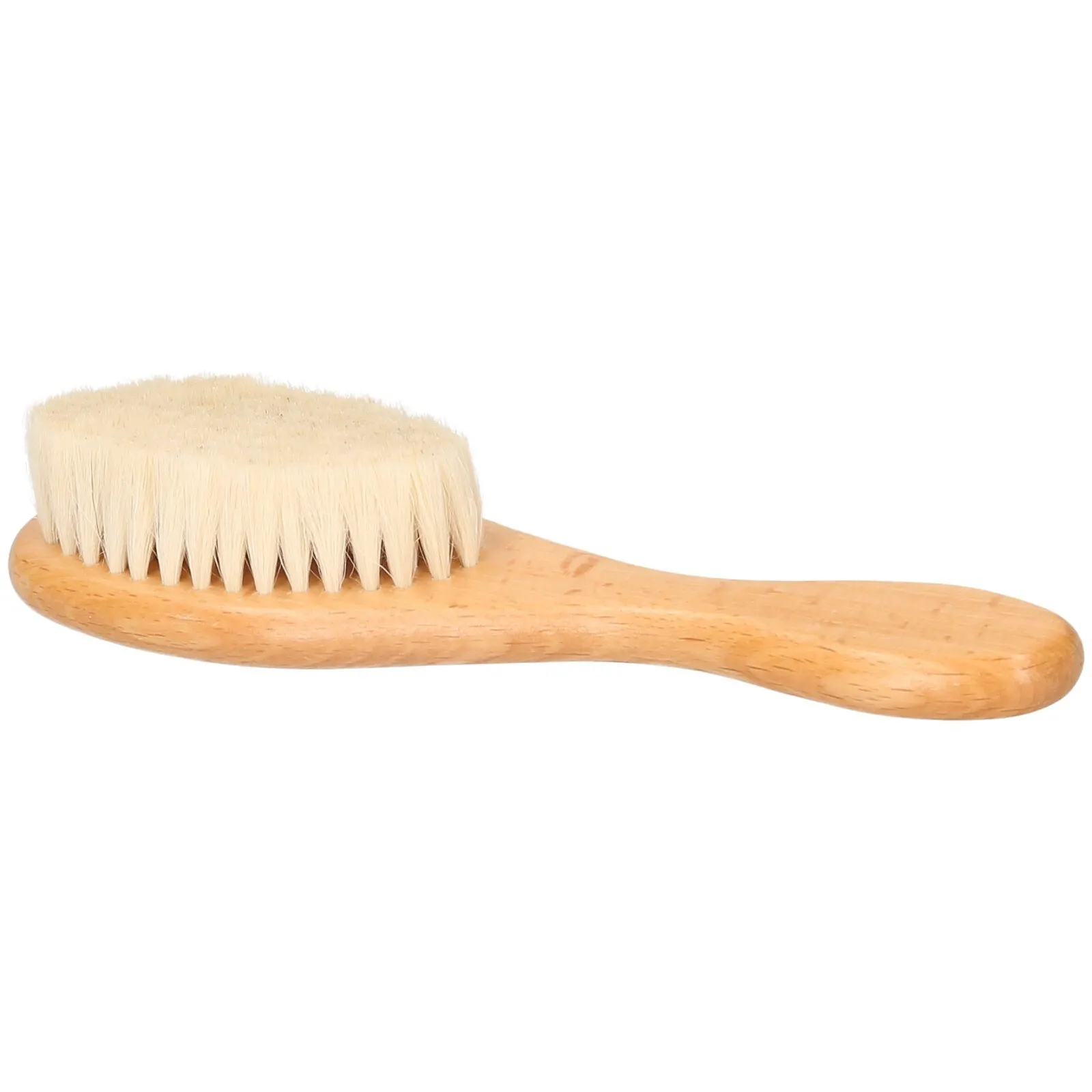 

Neck Duster Brush Hair Cutting Neck Brush Face Cleaning Baby Hairbrush with Soft Bristles Wooden Handle for Salon Hair Cutting
