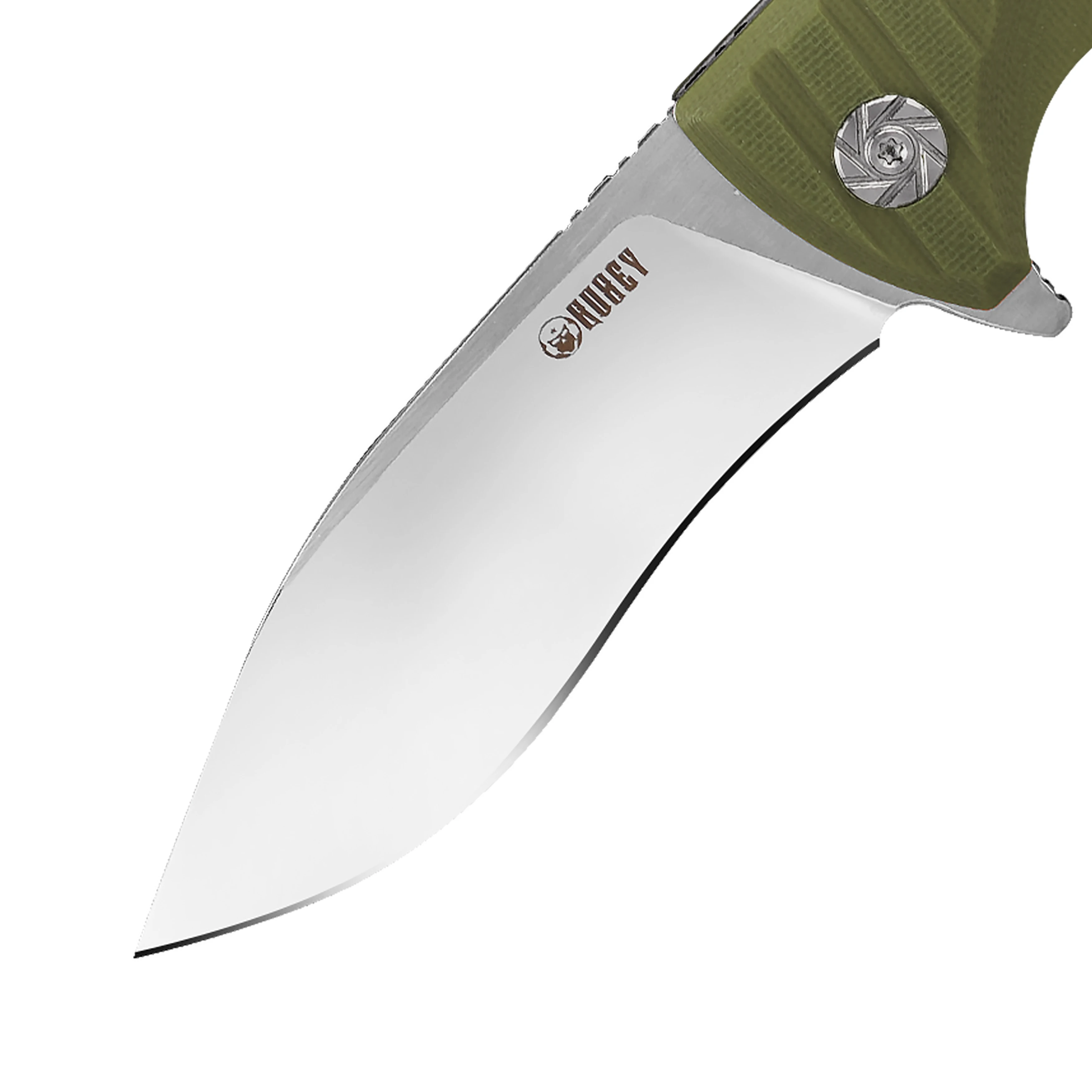 KUBEY KU208 складной карманный нож с зажимом, эргономичная ручка G10 и 3,5 лезвие из стали Kurki D2, Керамический шарикоподшипник шайба