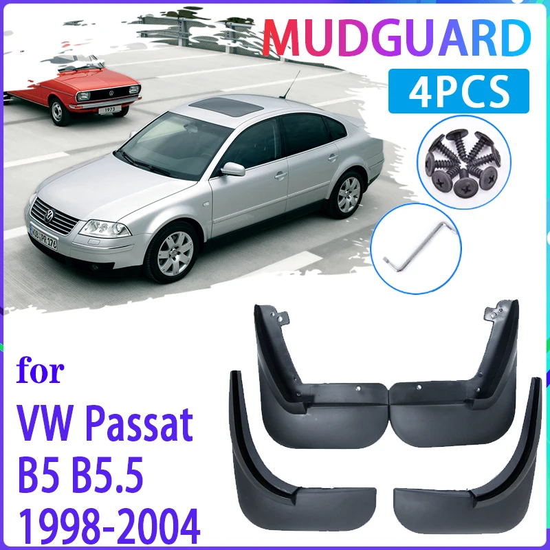 Брызговики для Volkswagen VW Passat B5 B5.5 1998 ~ 2004 4 шт. Автомобильные брызговики крылья