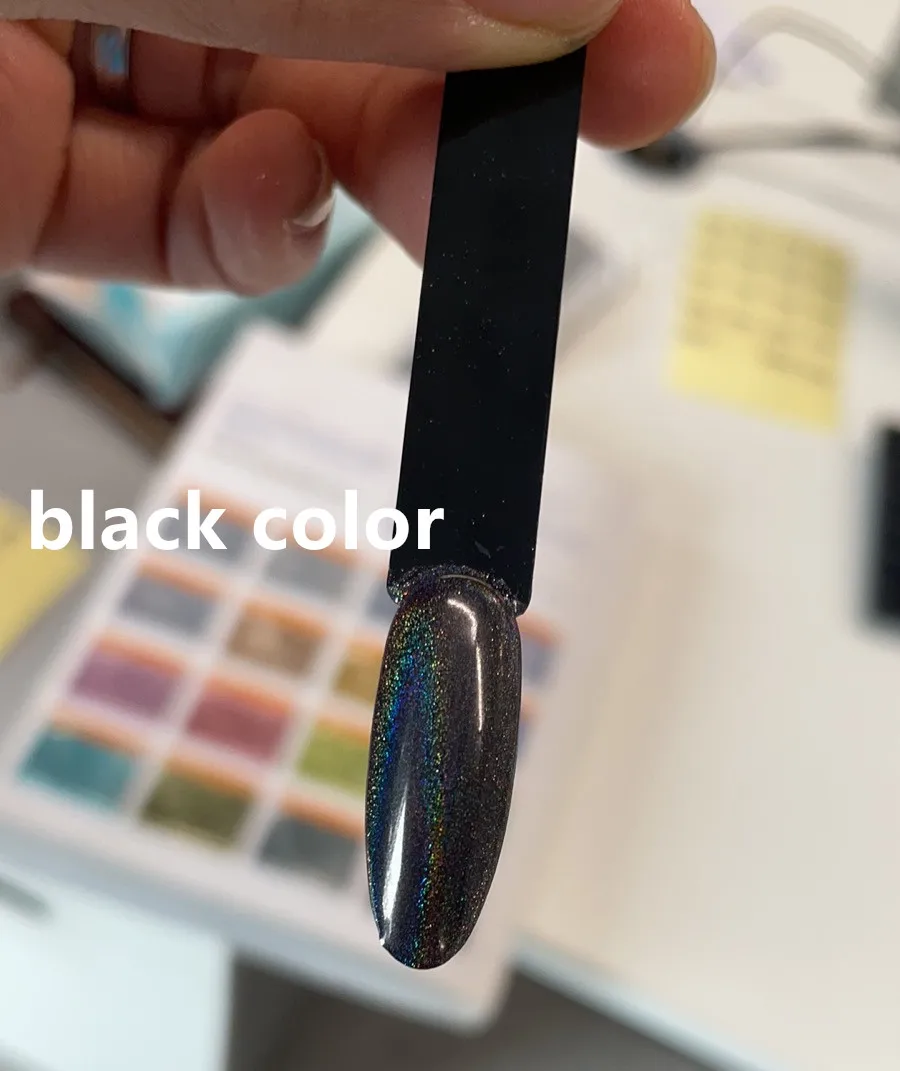 Хорошее качество голографическая пудра Chrome зеркальный пигмент пыль Серебряный