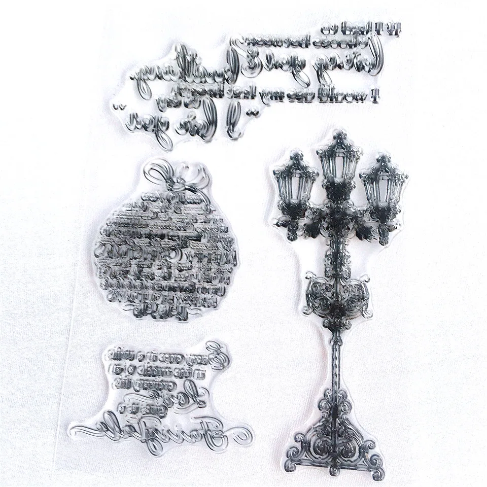 Прозрачный силиконовый штамп для скрапбукинга Я люблю тебя 11*16|Штампики| |