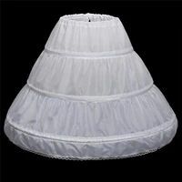inform newly design a line 3 hoops kids crinoline bridal underskirt wedding accessories for flower girl dress