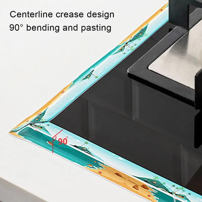 Водонепроницаемая лента для кухонной раковины герметичная из ПВХ самоклеящаяся