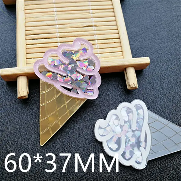 Бесплатная доставка 10 шт./лот 60*34 мм мультяшный шейкер для мороженого из