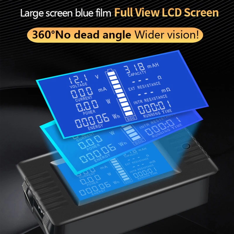 Измеритель мощности силовой амперметр вольтметр счетчик энергии мощность