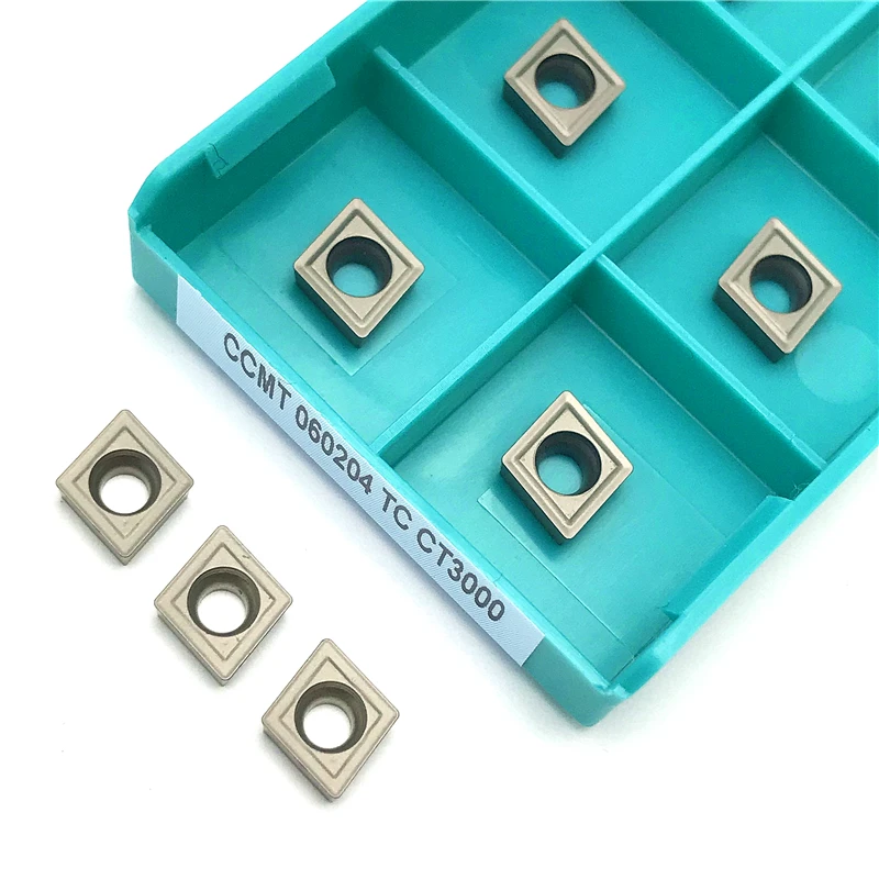 CCMT060204 FG CT3000 Cermet вставлять внутренние токарный инструмент CNC токарная вставка