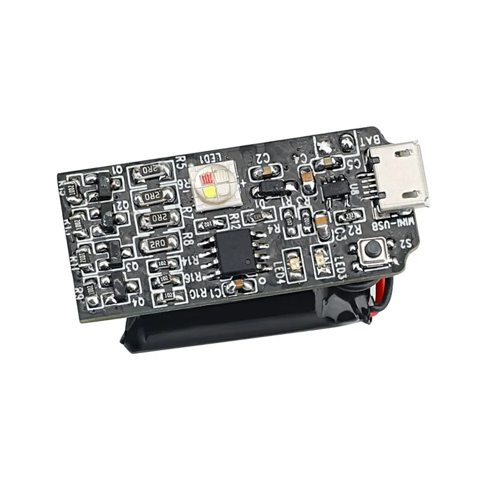 

10 Вт мощсветильник цветной мигающий свет аксессуары для дрона Регулируемая цветная мигалка безопасная и стабильная сильная адгезия