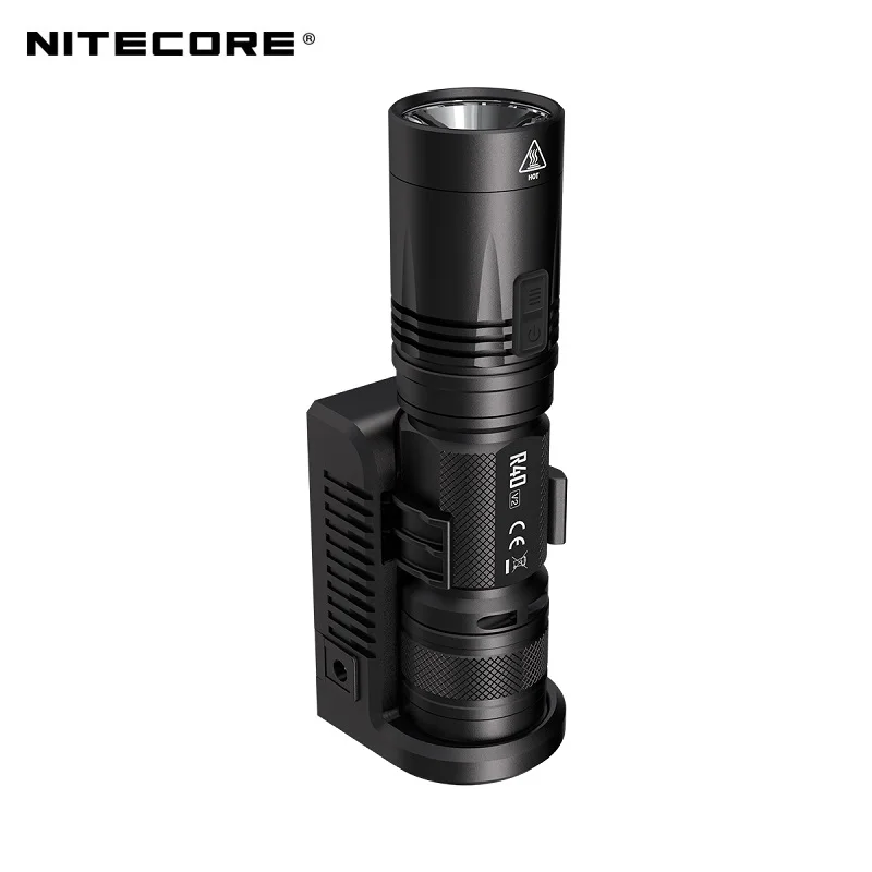 NITECORE R40 V2 1000 люмен CREE XP L HI V3 светодиодный Индуктивный Беспроводной зарядки