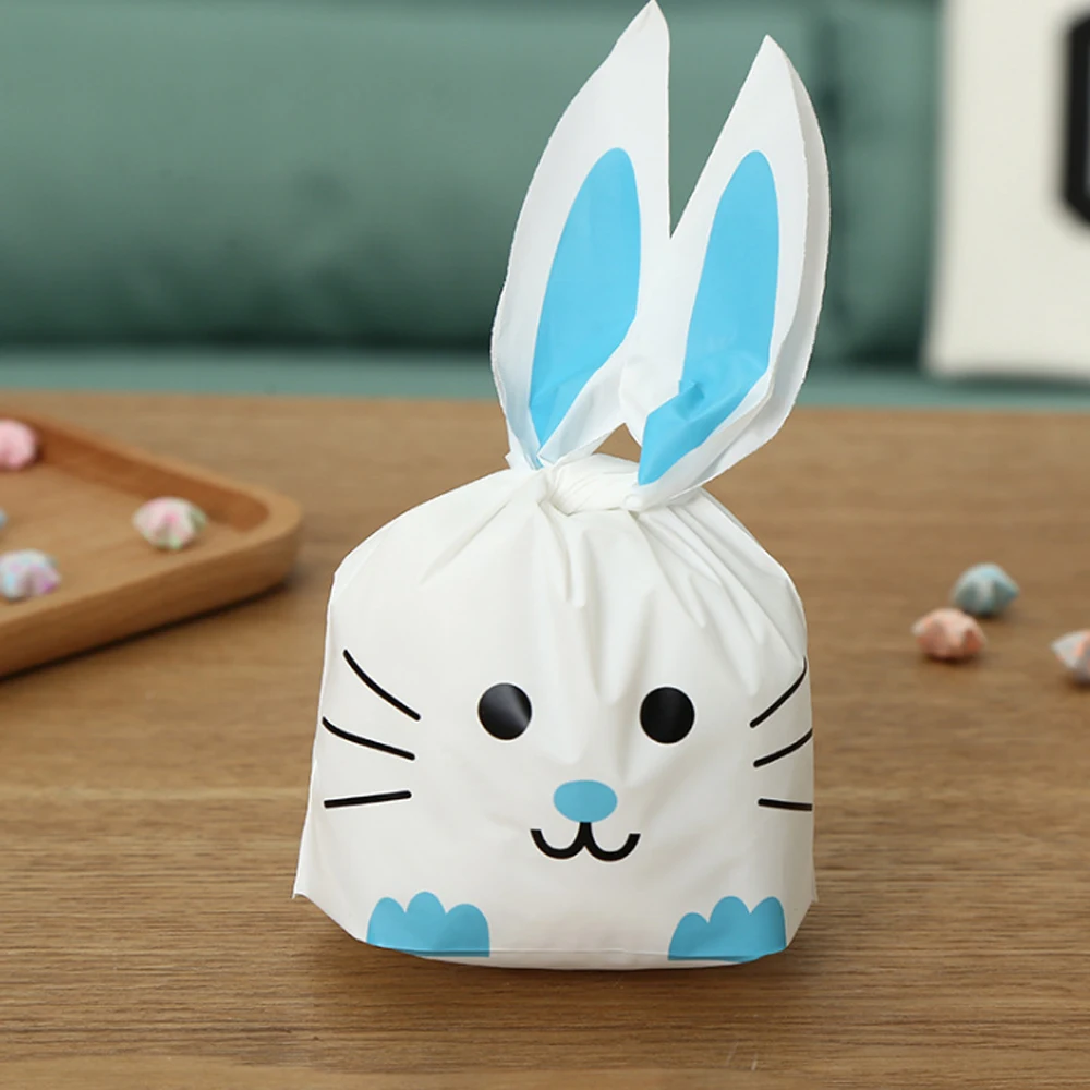 10 шт. милые пакеты для печенья с заячьими ушками и кошками конфет Бисквитное