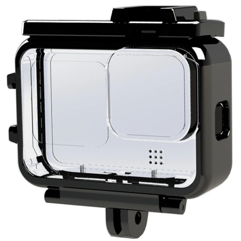 Чехол с рамкой для GoPro Hero 9 защитный чехол видеокамеры черный экшн-камеры |