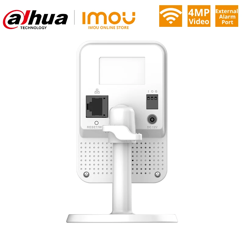 Dahua Cube 4MP QHD Wi Fi и подключение к сети Ethernet ip камера внешний интерфейс сигнализации