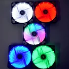 Кулер для компьютера, 120 мм, чехол с RGB подсветкой, с красным, синим, зеленым, белым цветом