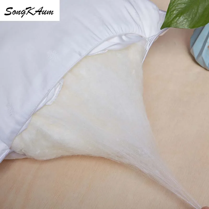 Подушка SongKAum из 100% шелка тутового шелкопряда пятизвездочный отель подушки для