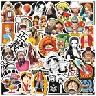 Стикеры аниме Luffy с граффити, водонепроницаемые наклейки на автомобиль, мотоцикл, тележку, чехол, скейтборд, компьютер, ноутбук, чемодан, 103050 шт.
