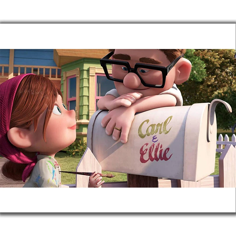 DIY 5D алмазная живопись мультфильм Милая вышивка стразами Девушка полный квадрат