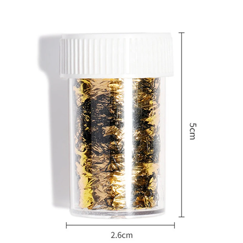 

1pcs Aluminum Foils 3D Mesh Nail Stickers Glitter Gold Silver Line Nail Art Decal Wraps Slider Manicure Holographic Decorations