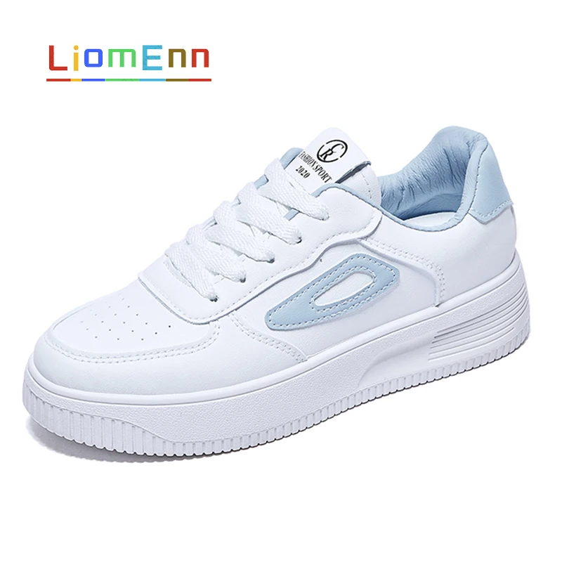 

2021 Fashion White Sneakers Women Shoes Platform Korean Casual Sport Shoes Ladies Designer Vulcanized Tennis Female Basket Femme