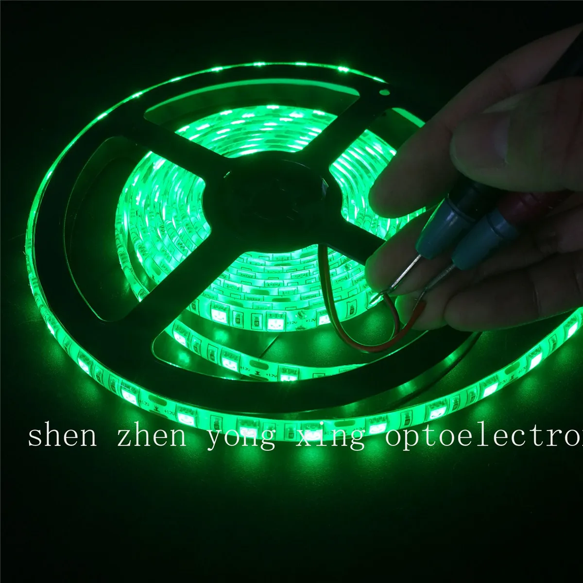 Гибкая Водонепроницаемая светодиодная лента SMD 5050 RGB 300 12 В постоянного тока 1 м 5