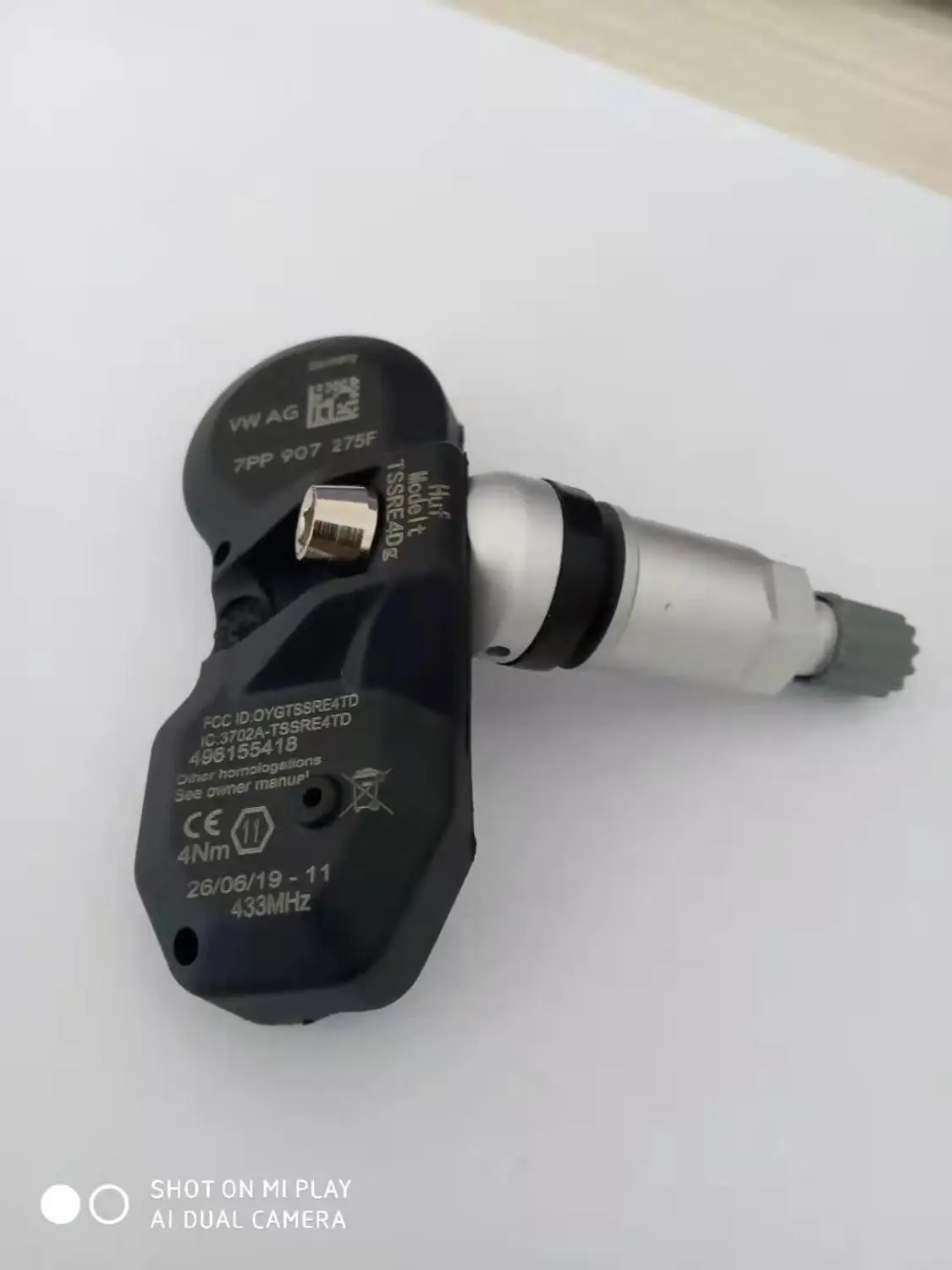 1pc 4D0907275A 433mhz TPMS TIRE PRESSURE SENSOR For Audi Bentley Volkswagen | Pressure Sensor