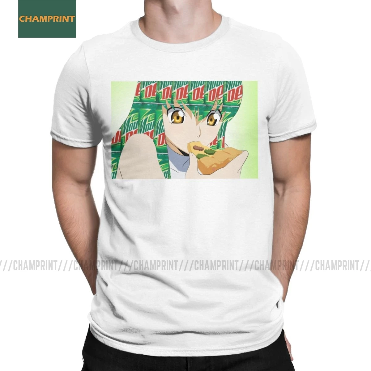 Для мужчин CC горный росы Code Geass футболка аниме Британия манга хлопковые топы