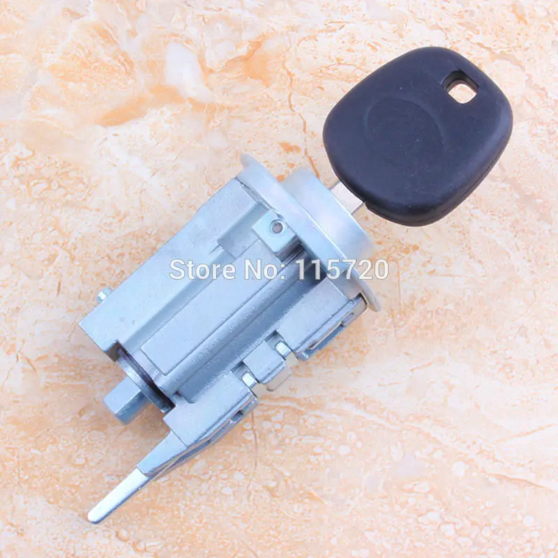 Автомобильный цилиндр полностью автомобильный Противоугонный с ключом для Toyota