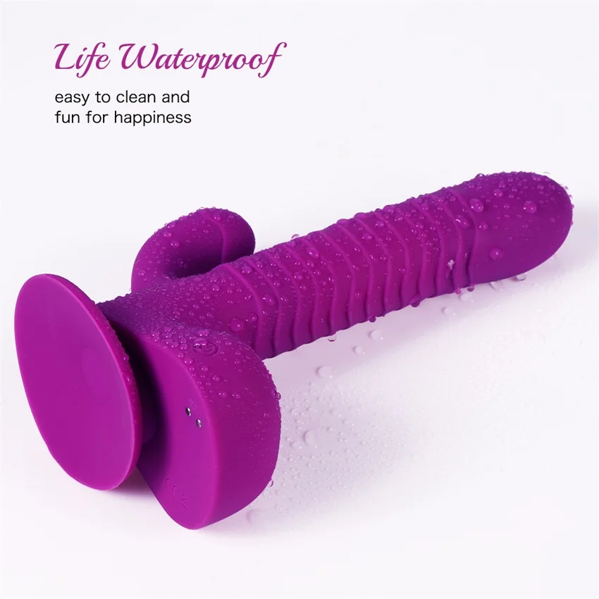 MLSice G spot вибратор в виде фаллоимитатора для Для женщин клиторальный и анальная