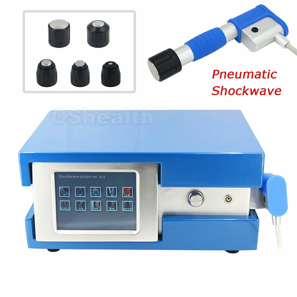 

Physical Radial Shock Waves For ED Treatment Tennis Elbow Pain Relief Pneumatic Shockwave Therapy Machine 10 Bar Body Massager