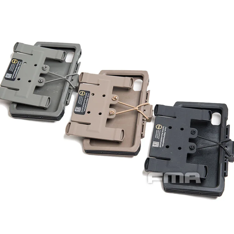 New FMA Molle Mobile Pouch for IPHONE XS Max TB1324 Outdoor Tactical Hunting Vest Style Mobile Phone Case