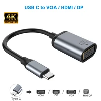 usb c to hdmivgadpmini dp adapter 4k cable usb type c to hdmi adapter compatible with macbook pro ipad pro surface book xps