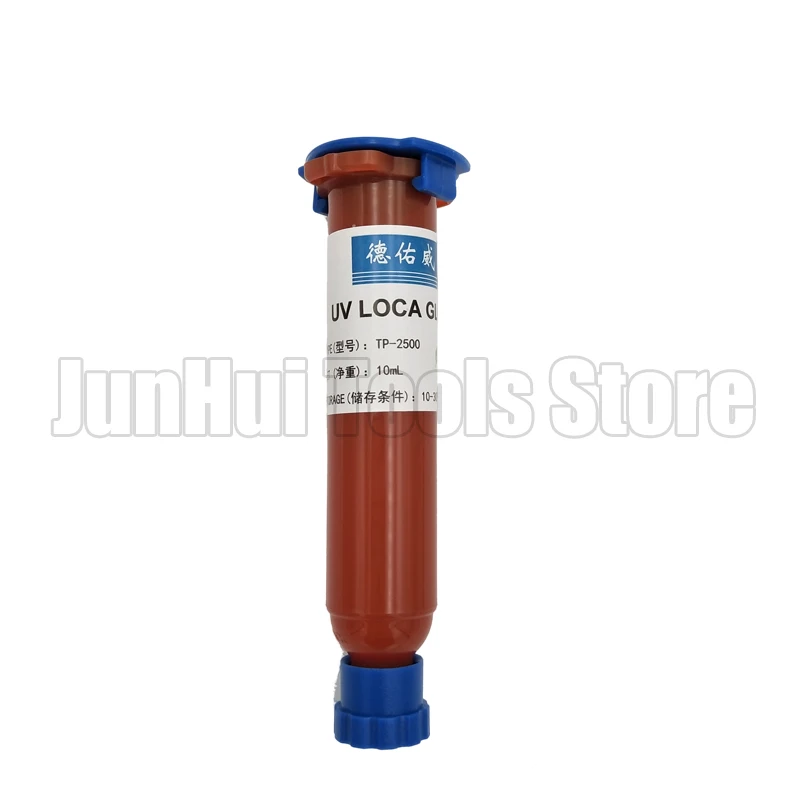 DUV TP 2500 LOCA Жидкий оптический прозрачный клей tp УФ tp2500 для сенсорного экрана huawei