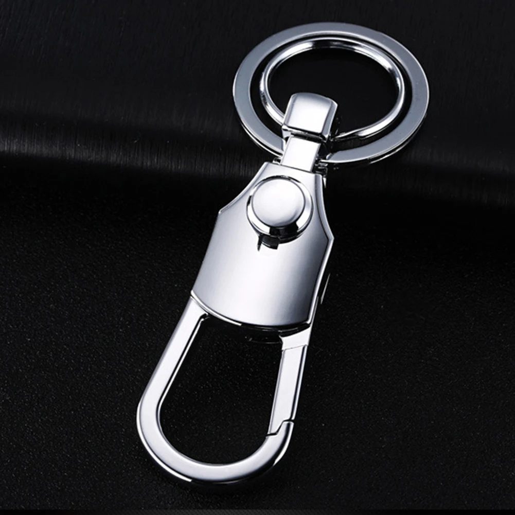 

Interior Trim Fashion Portable Solid Multifunction Key Ring Clip Small Daily Car For Purse Belt Zinc Alloy Home Universal