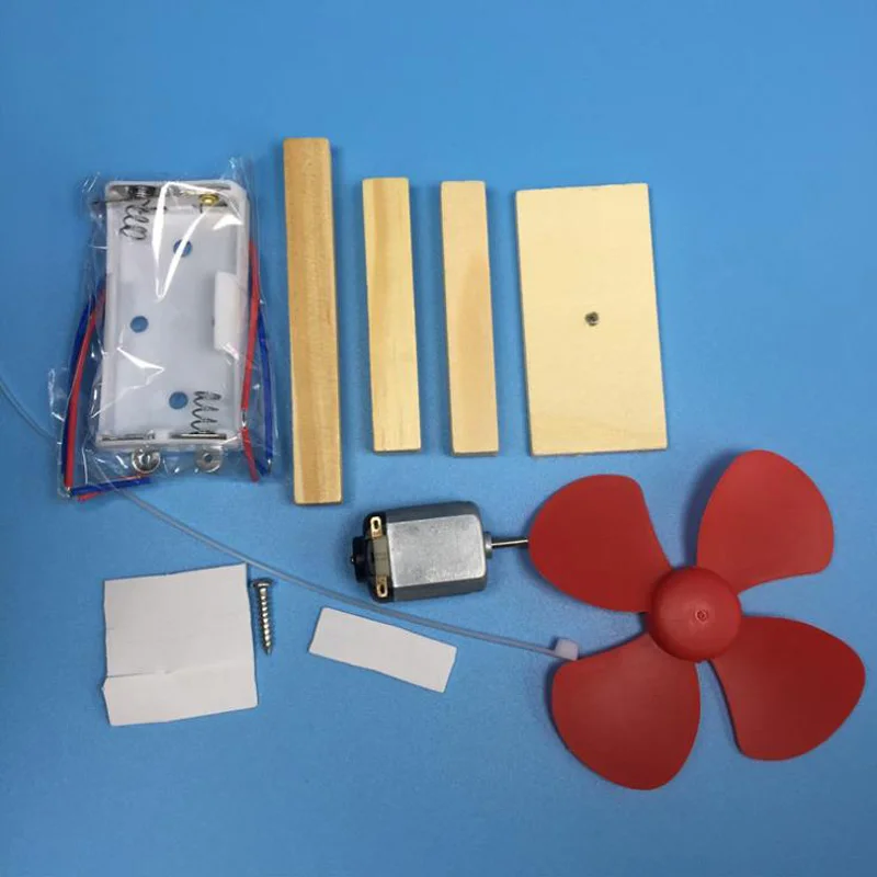 Набор сделай сам научный эксперимент электронный веер Детский обучающий набор
