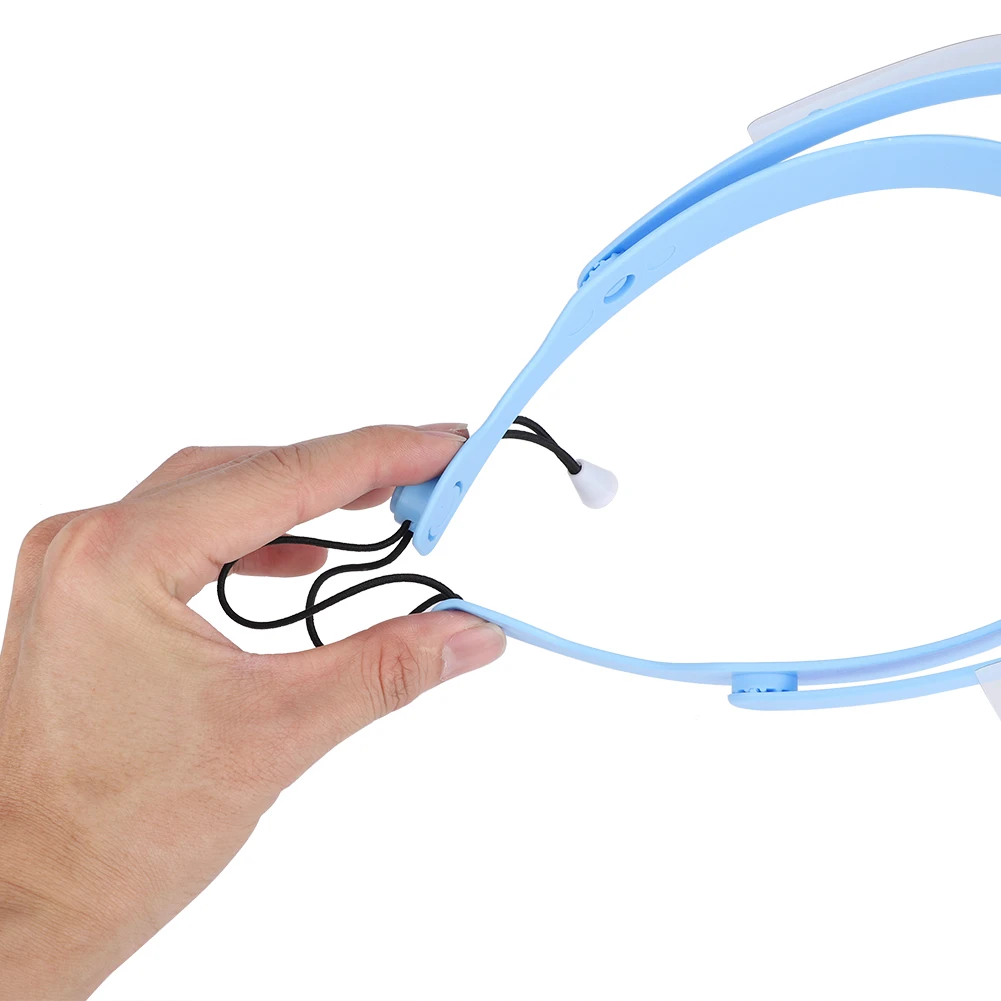 Регулируемая Маска для лица с 10 шт. профессиональным защитным козырьком