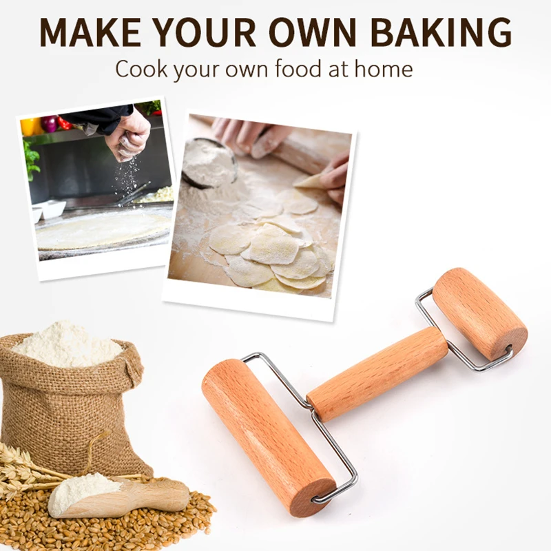 

Dough Roller Docker Spike Multi Purpose Bread Pie Pizza Pasta Hole Maker DIY Tool Kitchenware Cooking FOU99