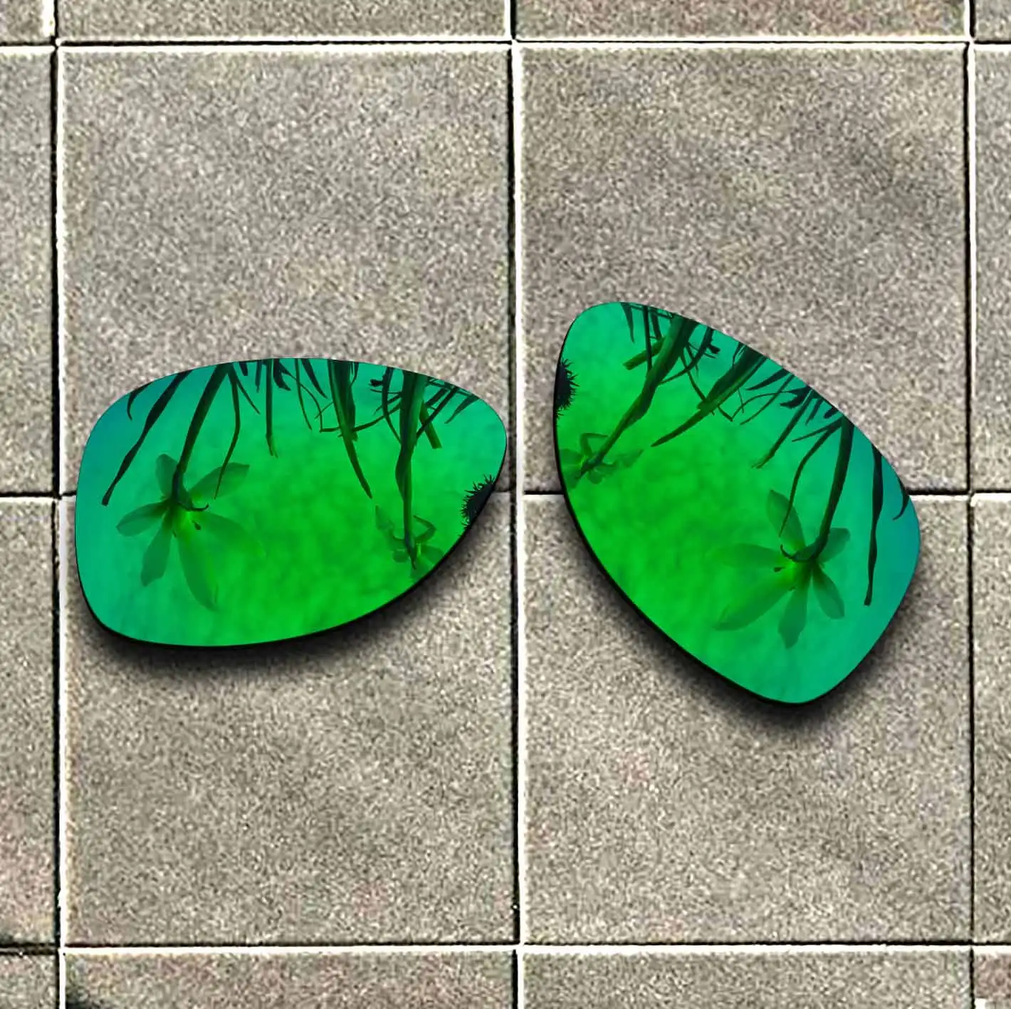 

Изумрудно-зеленые поляризованные солнцезащитные очки, Сменные линзы для женской фоторамки, 100% защита от УФ лучей, хороший фитнес